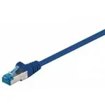 Kabel LAN Patch Cord CAT 6A S/FTP niebieski 7,5m