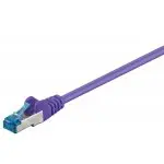 Kabel LAN Patchcord CAT 6A S/FTP fioletowy 2m