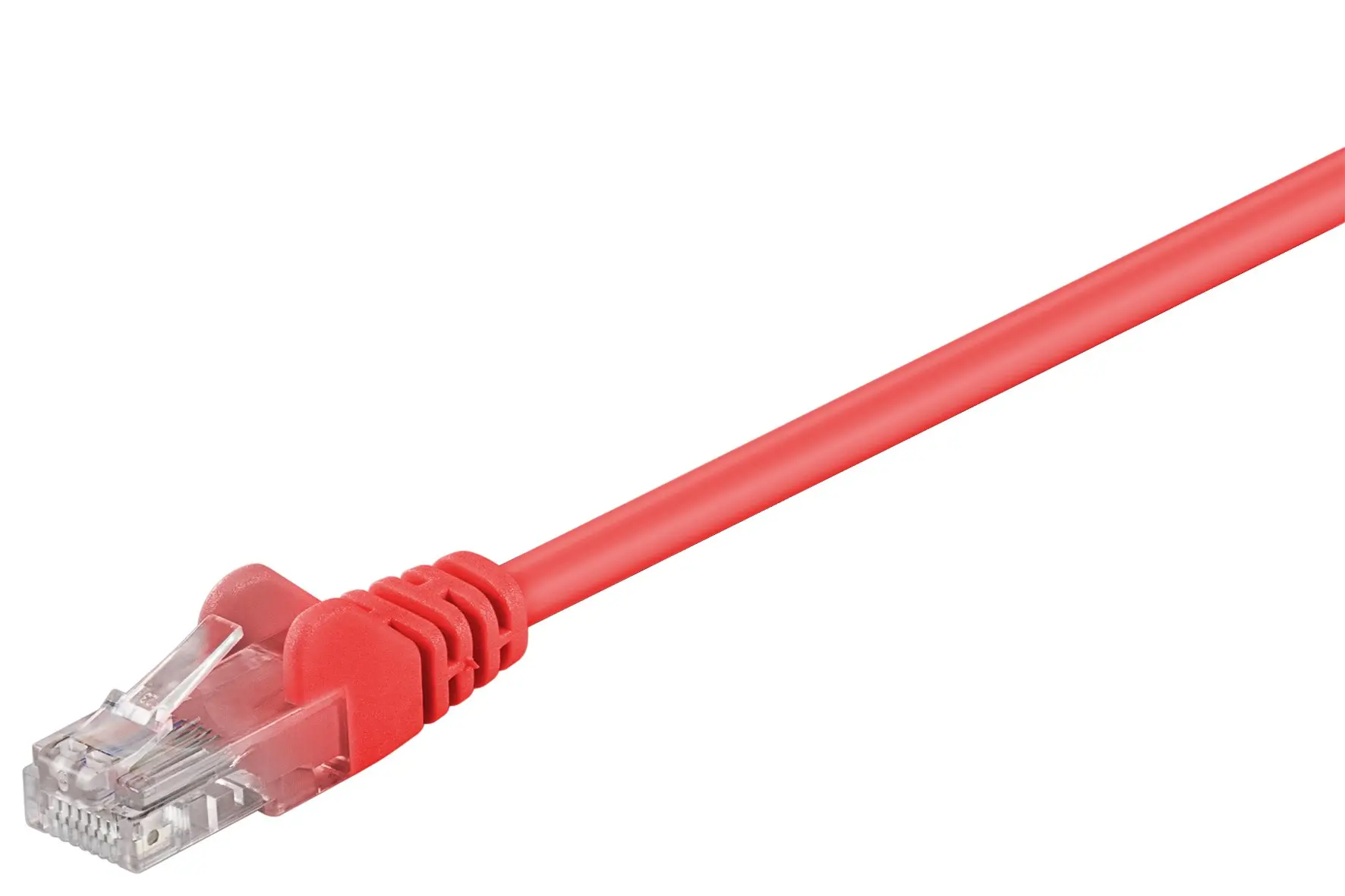 Kabel LAN Patchcord CAT 5E U/UTP red