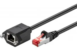 Kabel LAN przedłużacz CAT 6 F/UTP czarny 3m