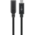 Kabel przedłużacz USB-C 3.2 Gen2 10 Gb/s 60W 20A Goobay 1m 