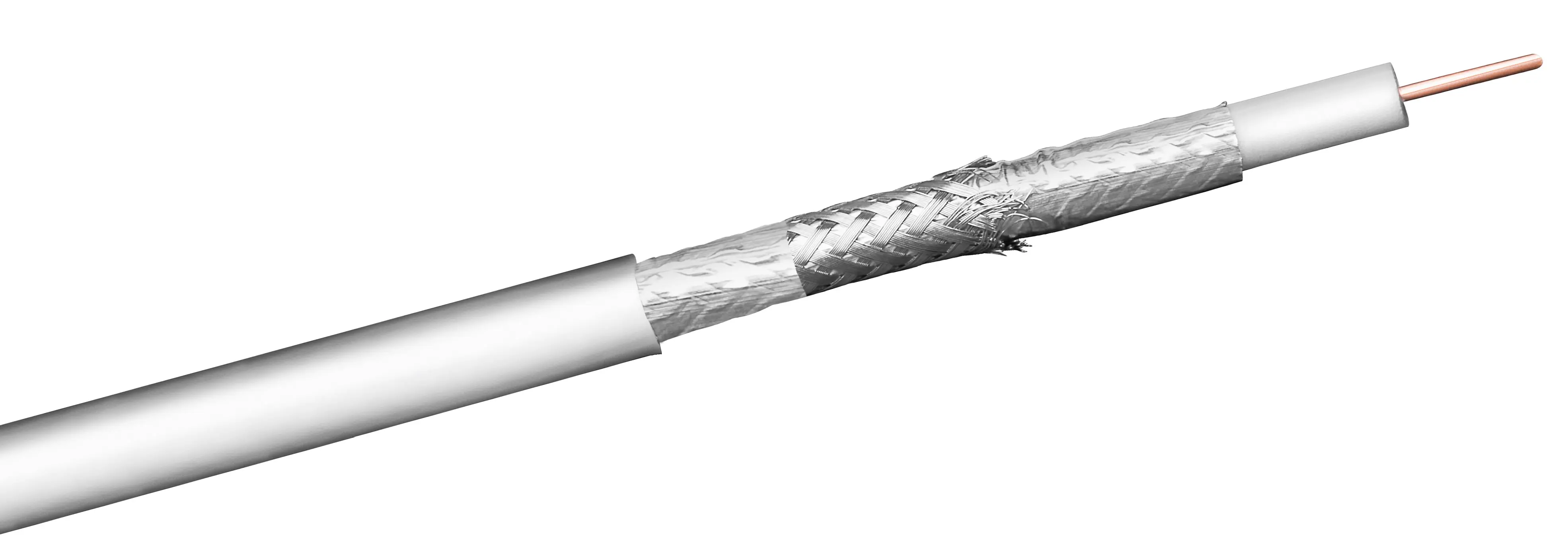 Kabel RG6 Spacetronik DOKA 4K 113 CU Trishield 1mb.