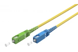Kabel światłowodowy FOC simplex OS2 SC-APC - SC (UPC) Goobay 10m