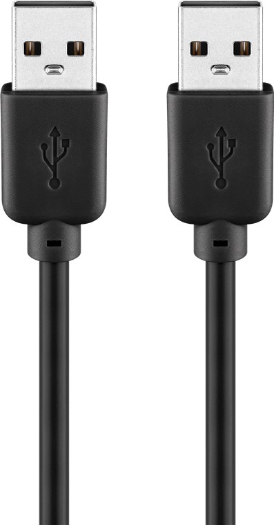 Kabel USB 2.0 Hi-Speed wtyk - wtyk USB-A Goobay 1,8m