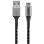 Kabel USB 2.0 - USB typu C USB-C OPLOT TEKSTYLNY Goobay 2m