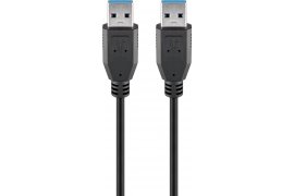 Kabel USB 3.0 SuperSpeed wtyk - wtyk USB-A Goobay 3m