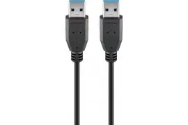 Kabel USB 3.0 SuperSpeed wtyk - wtyk USB-A Goobay 1,8m