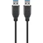 Kabel USB 3.0 SuperSpeed wtyk - wtyk USB-A Goobay 3m