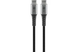 Kabel USB-C 2.0 0,48 Gb/s OPLOT TEKSTYLNY Goobay 0,5m