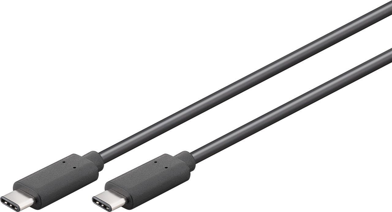 Kabel USB-C 3.2 20 Gb/s Czarny 1m Goobay