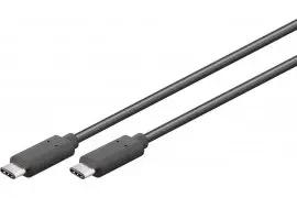 Kabel USB-C 3.2 20 Gb/s Czarny 1m Goobay