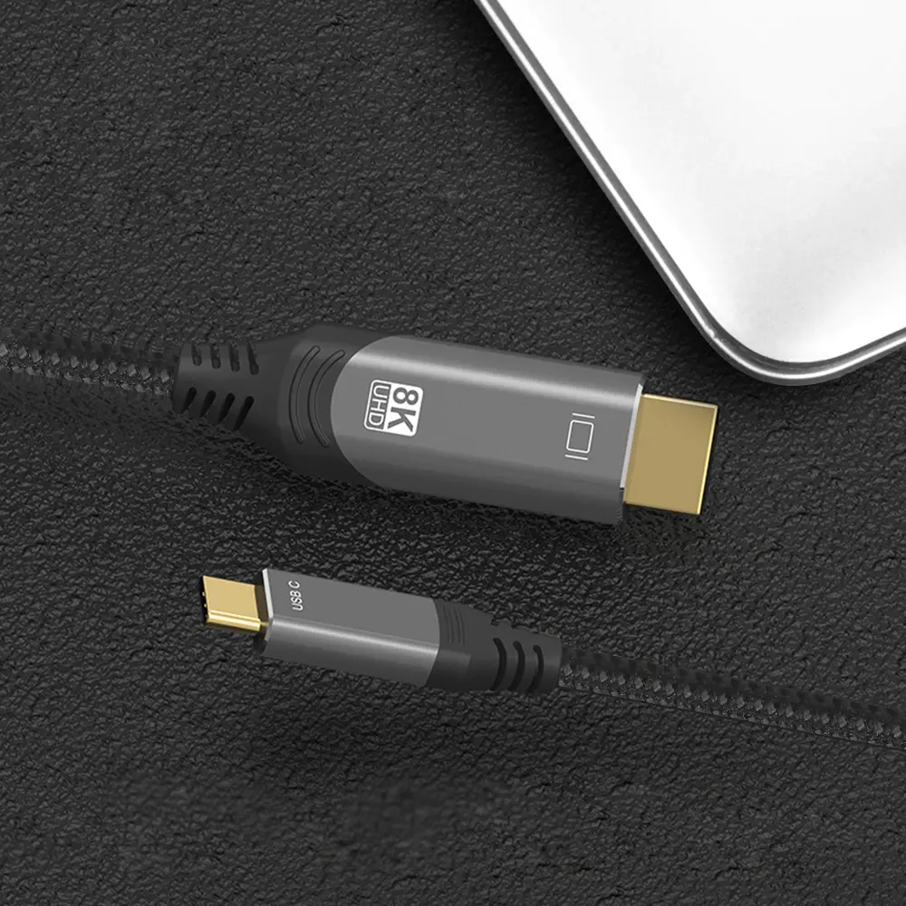 Kabel USB-C 3.1 - HDMI 2.1 8K 4K@60Hz Spacetronik 2m