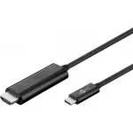Kabel USB-C 3.1 - HDMI goobay 1,8m czarny