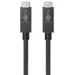 Kabel USB-C 3.2 2x2 20 Gb/s 100W 20V 5A PD Goobay 0,5m