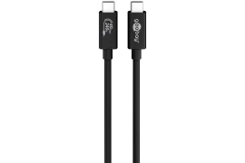 Kabel USB-C USB4 Gen 3x2 40 Gb/s 240W 5A 48V Goobay 0,7m