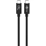 Kabel USB-C USB4 Gen 3x2 40 Gb/s 240W 5A 48V Goobay 0,7m