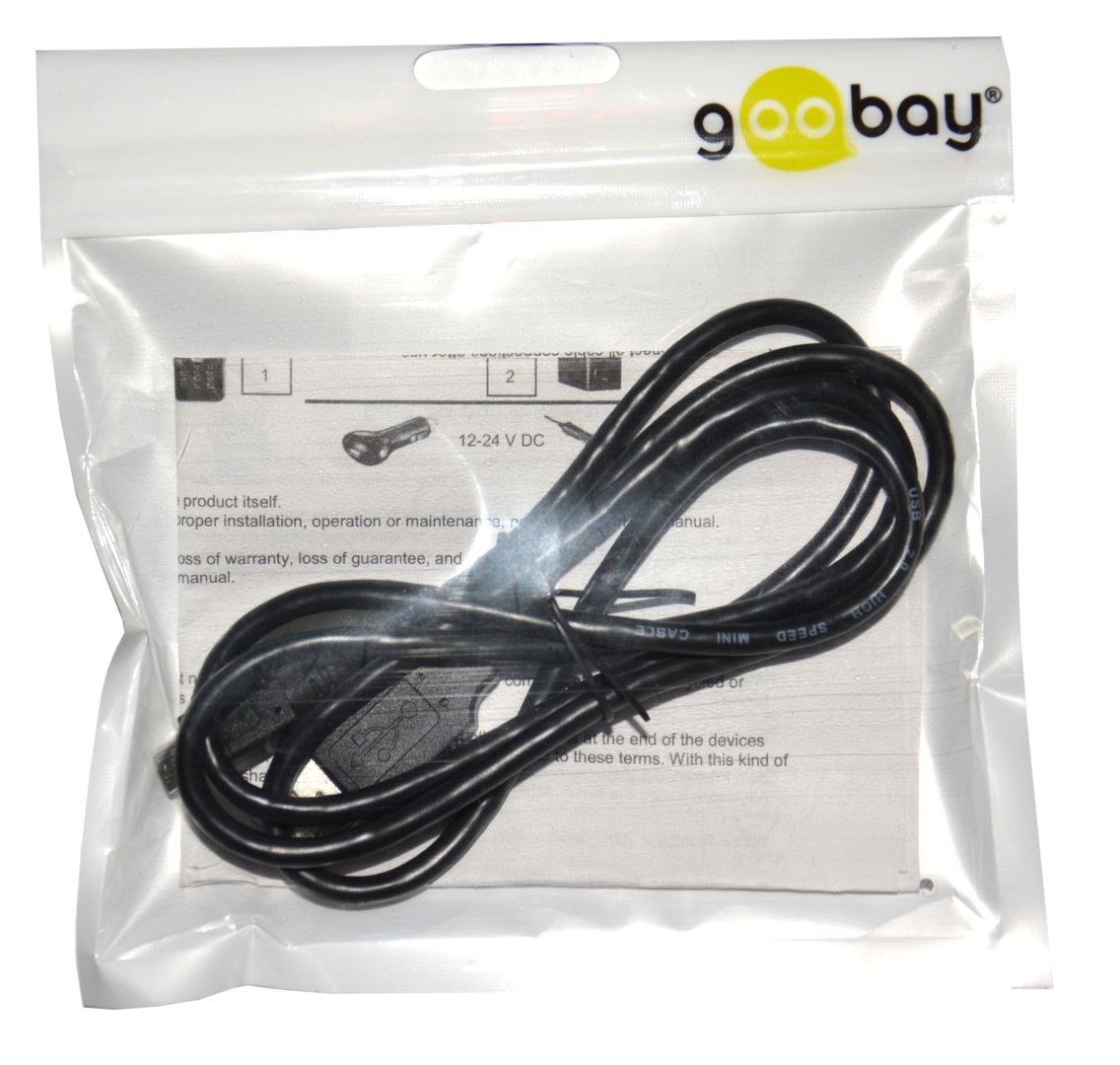 Kabel USB - Micro USB 1m GOOBAY
