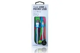Kabel USB - microUSB 2.0 ORIGAMI 1m Biały
