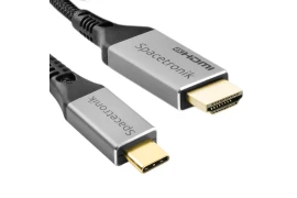 Kabel Złącze USB-C na HDMI 4K 60Hz 1,5m Spacetronik KCH-SPA015