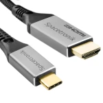 Kabel Złącze USB-C na HDMI 4K 60Hz 2m Spacetronik KCH-SPA020