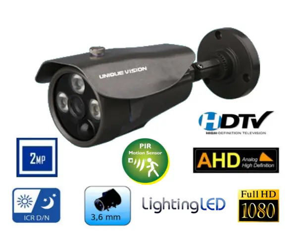 Kamera Spacetronik DM10-1080AHD3LP 3,6mm PIR LED