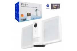 Kamera wodoszczelna na WiFi z LED Tuya Smart Laxihub F1-TY + microSD 32 GB