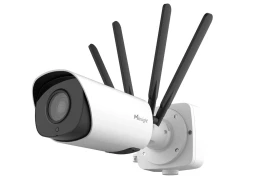 Kamera zewnętrzna 5G LTE SIM 4K 8Mpx 4x Zoom Optyczny Pro Bullet Plus Network Camera Milesight H.265+