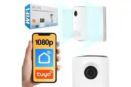 Kamera zewnętrzna WiFi z mocną lampą LED Smart Life Tuya Laxihub F1-TY