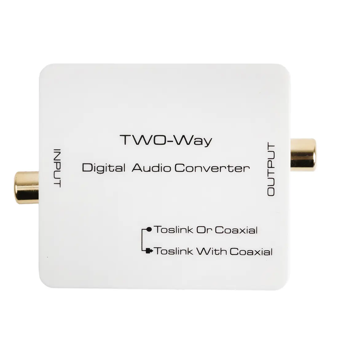 Konwerter Audio Coaxial na Toslink SPDiF HDC09 dwukierunkowy