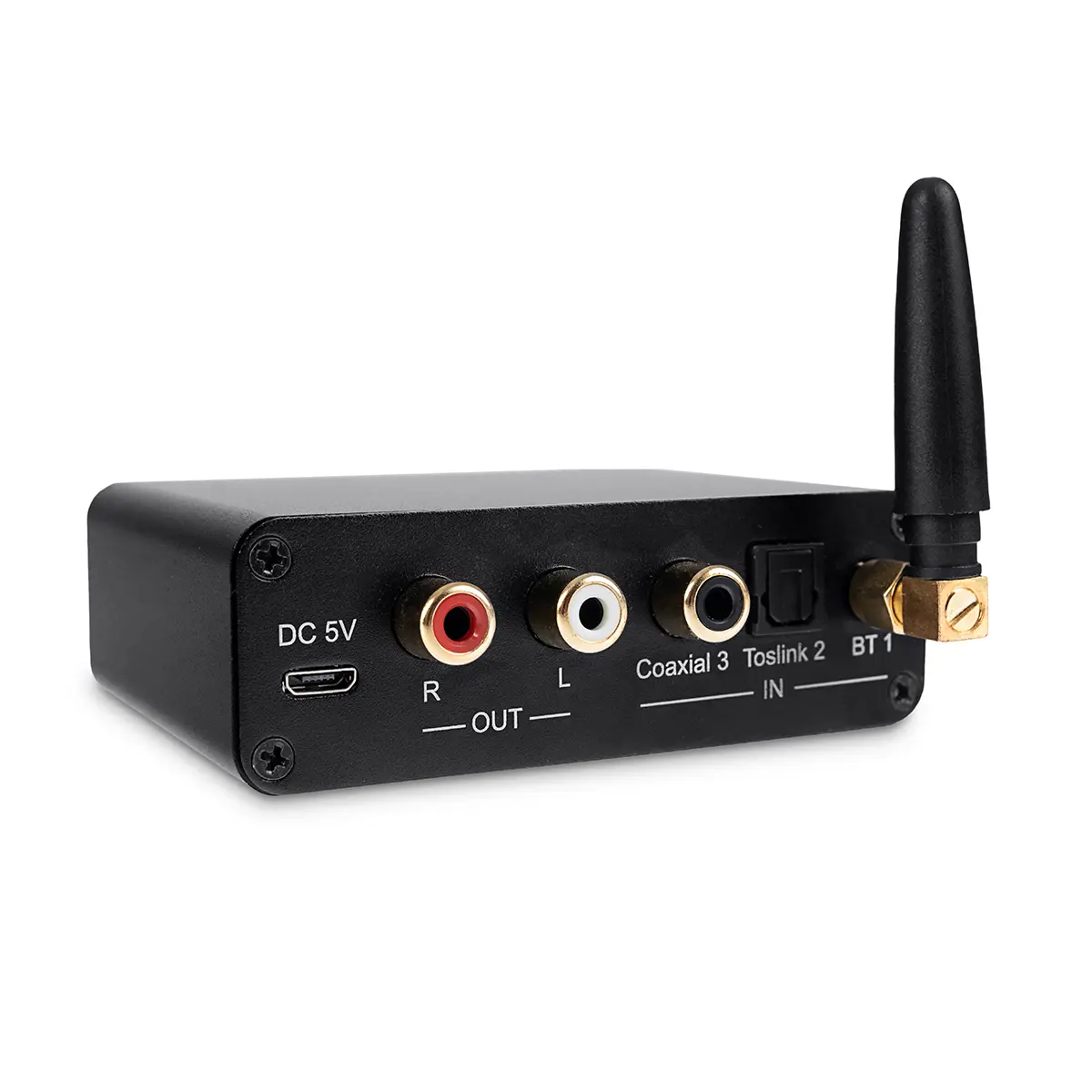Konwerter DAC Bluetooth Audio Digital na Analog R/L lub Jack 3,5mm Spacetronik SP-HDC12