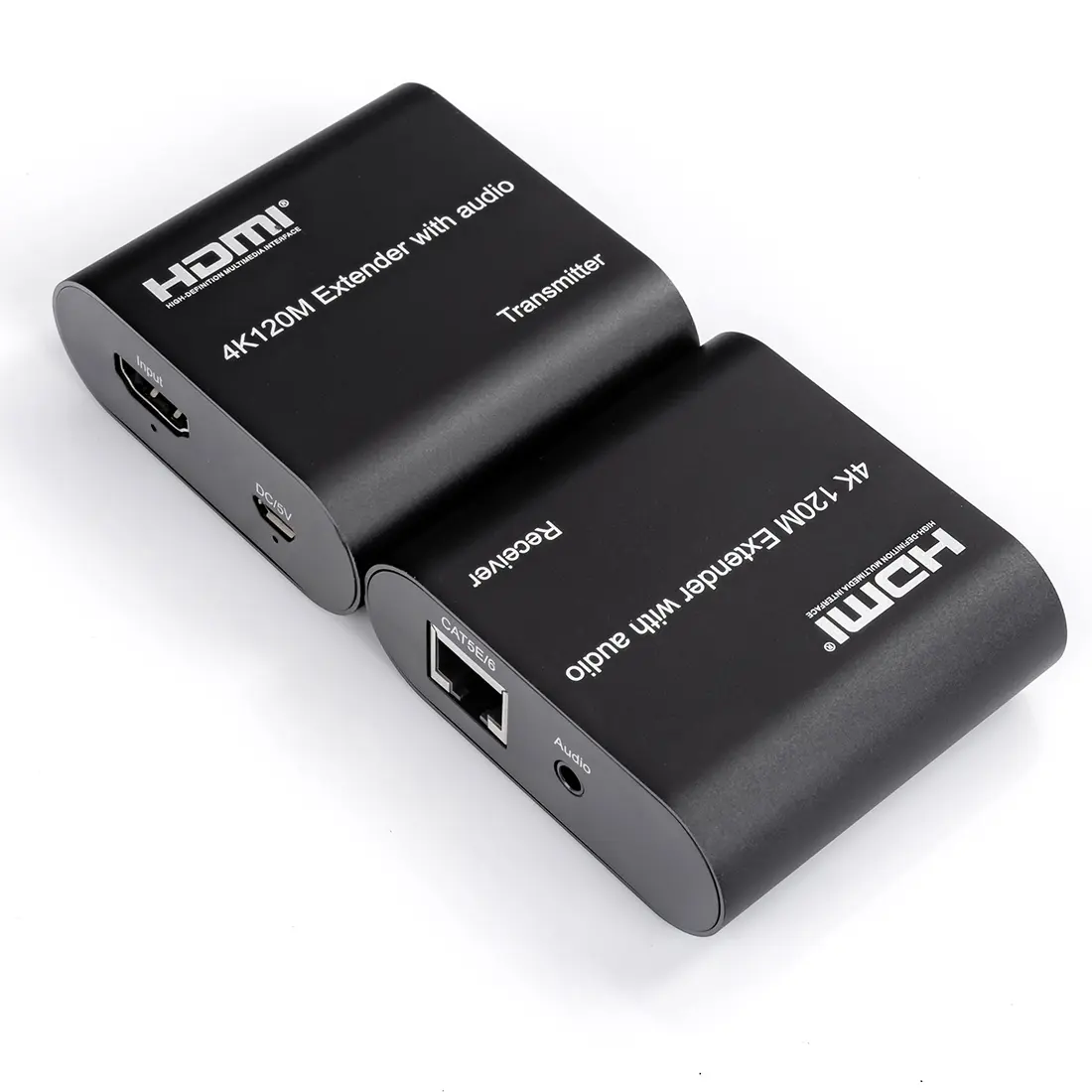 Konwerter HDMI na LAN z audio 4K@30Hz Spacetronik SPH-HLC54