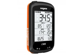 Licznik rowerowy GPS Magene C406 Pomarańczowy