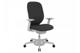 Krzesło dziecięce ergonomiczne FITTER czarno-szary