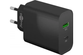 Ładowarka sieciowa USB USB-C 45W Quick Charge Power Delivery Goobay czarna