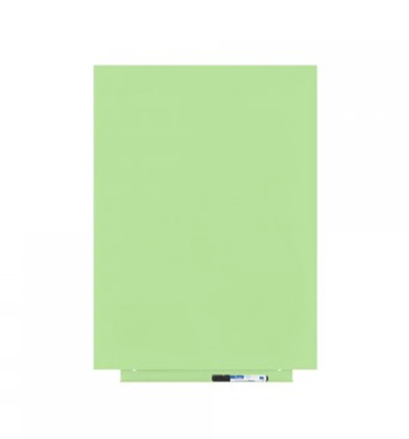 Lakierowana magnetyczna tablica do pisania 75x115cm zielona mocowana na magnes