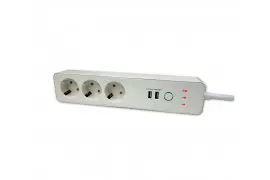 Listwa z gniazdami sieciowymi i USB Qnect WiFi QN-WP03