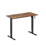Manualne biurko z regulowaną wysokością 120x60 Spacetronik Moris