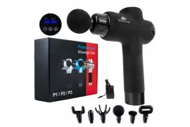 Masażer Pistolet do masażu Massage Gun Spacetronik SP2200B czarny