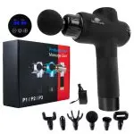 Masażer Pistolet do masażu Massage Gun Spacetronik SP2200B czarny