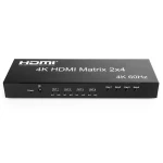 Matrix HDMI 2/4 Spacetronik SPH-M24 V2 4K 60Hz
