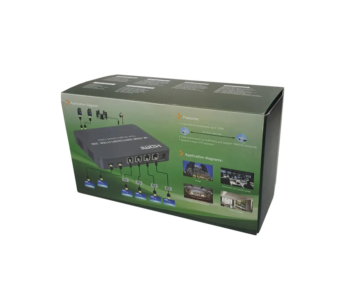 Matrix HDMI 2/6 Spacetronik SPH-M264L EDiD + 4x RX na LAN