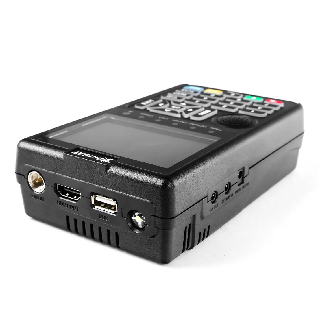 Miernik SAT Finder Spacetronik VF-6900 PRO DVB-S2X pomiar kamer CCTV H.265