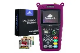 Miernik SAT Finder Spacetronik S-22 DVB-S2/S2X IPTV M3U H.265