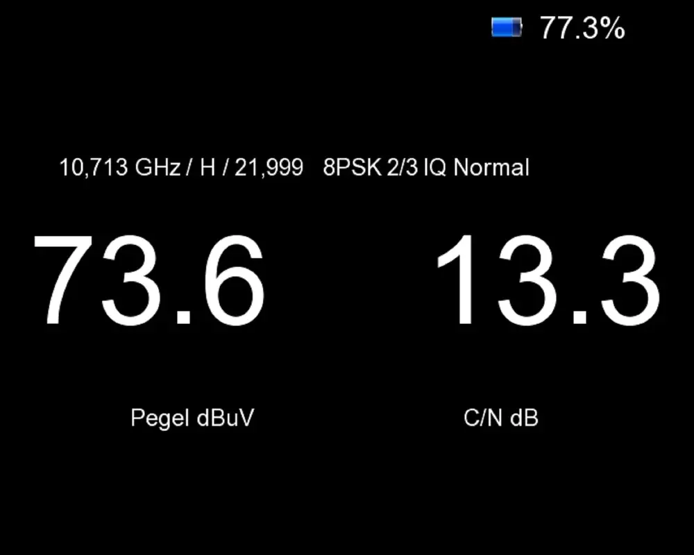 Miernik Sygnału Combo DVB-T2/C2/S PeakTech 9020A