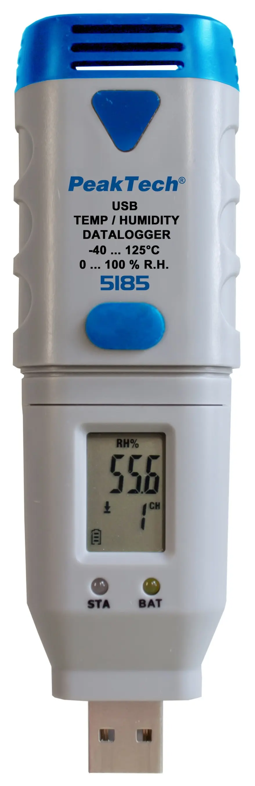 Zewnętrzny czujnik temperatury i wilgotności PeakTech 5185PR