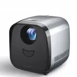Mini Projektor Rzutnik Bajek Filmów Zdjęć Zabawkowy dla Dzieci Spacetronik L1 2200 lms 480x320px Srebrny