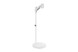 Mobilny uchwyt na monitor, stand TV Spacetronik SPE-T01W, Biały