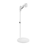 Mobilny uchwyt na monitor, stand TV Spacetronik SPE-T01W, Biały