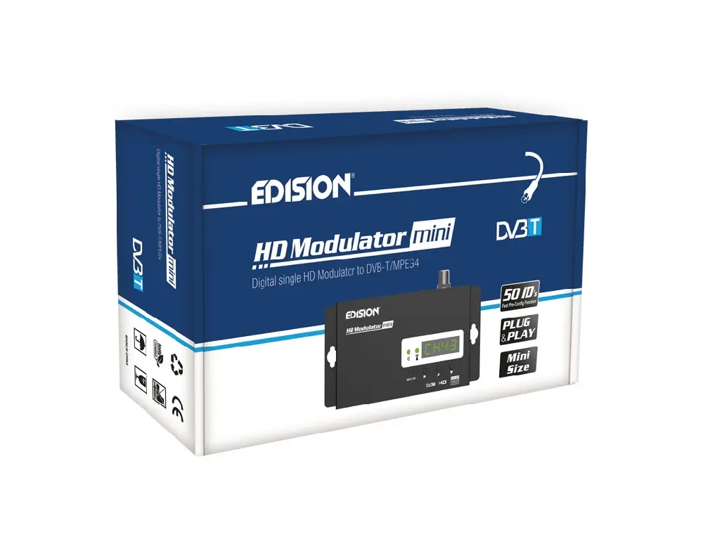 Modulator HDMI do DVB-T/MPEG4 EDISION HD Mini
