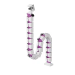 Maskownica kablowa Spacetronik SPK-131WP biała